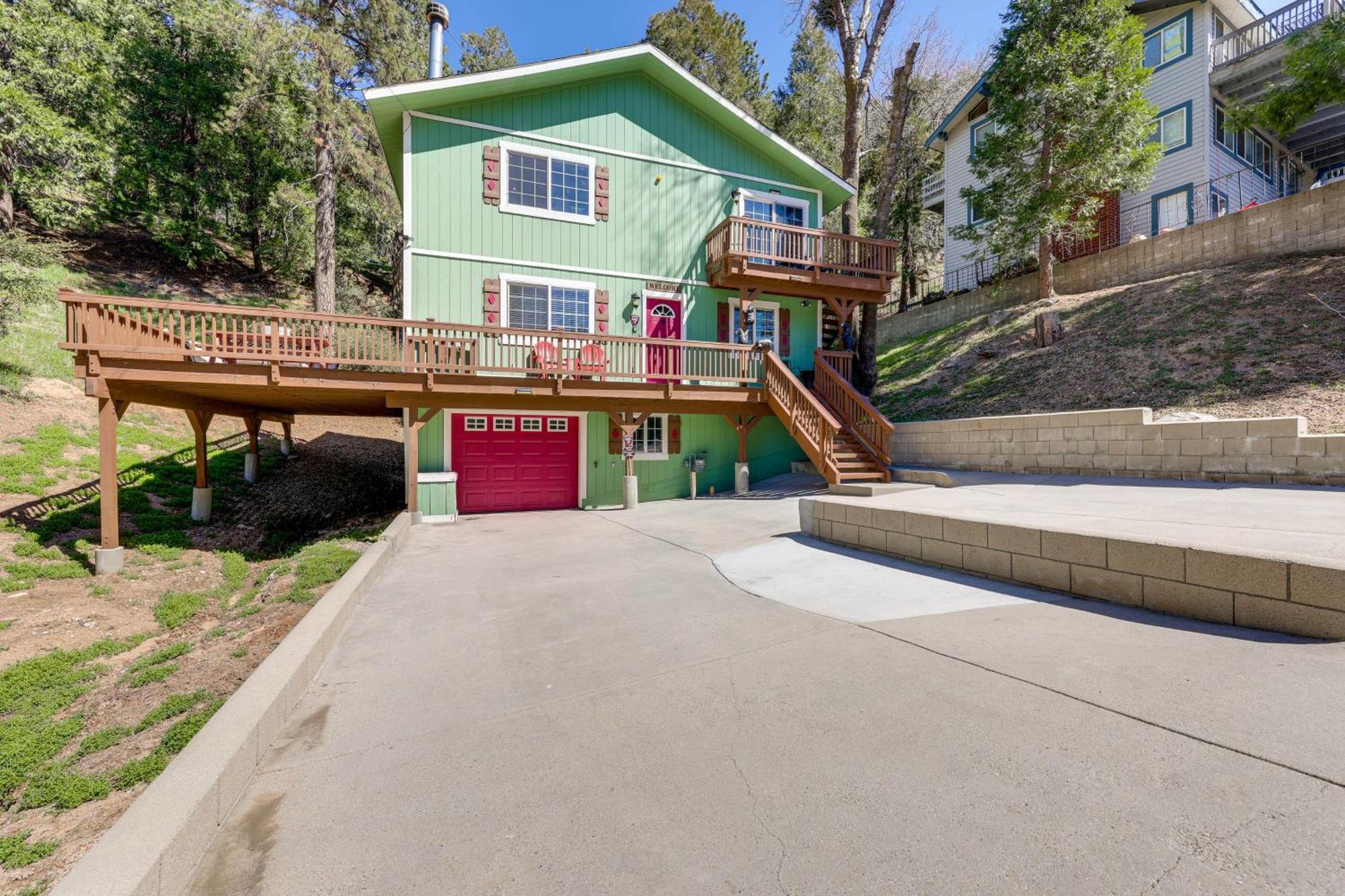 Remodeled Crestline Retreat Walk To Lake Gregory! Esterno foto