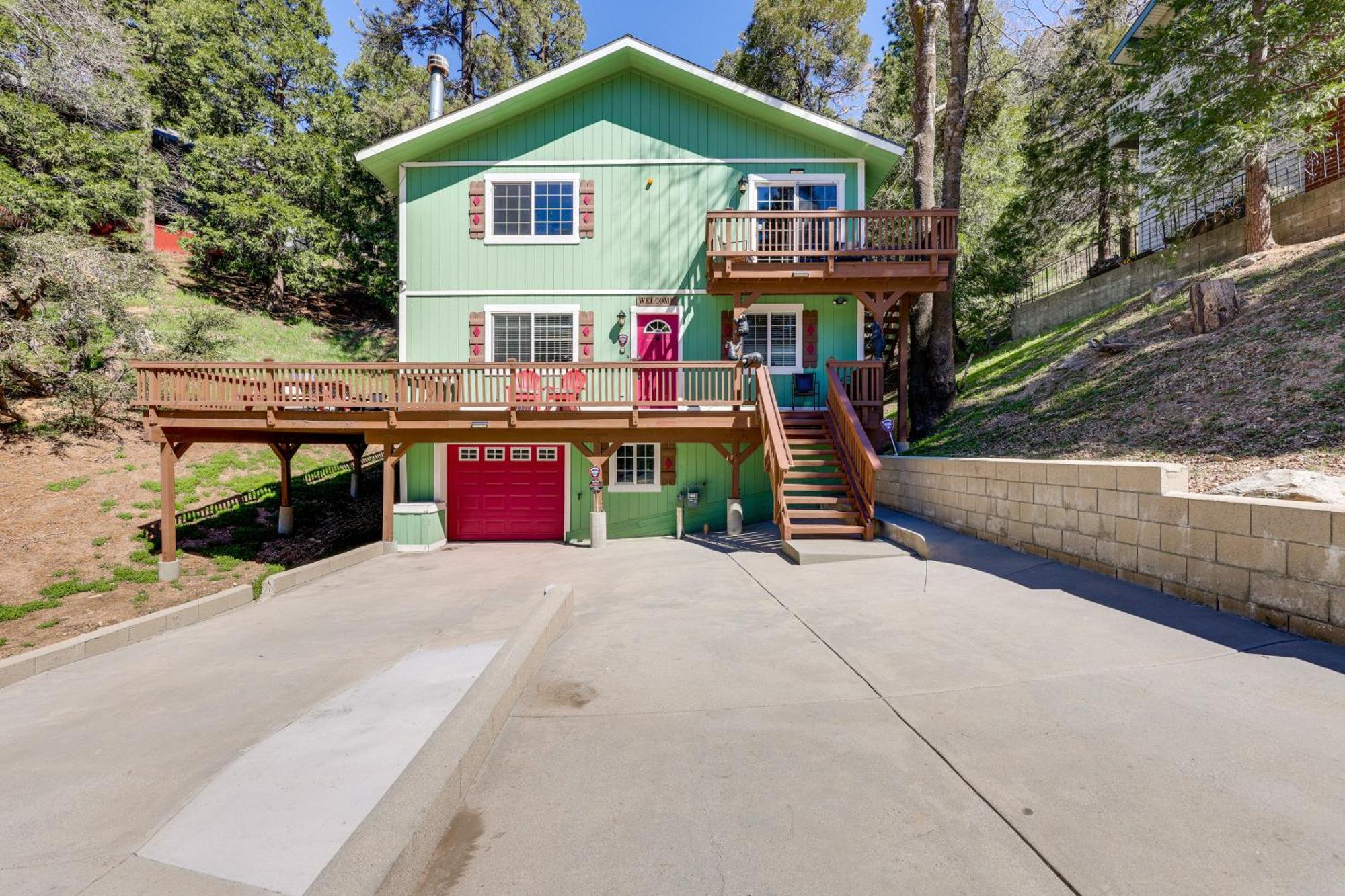 Remodeled Crestline Retreat Walk To Lake Gregory! Esterno foto